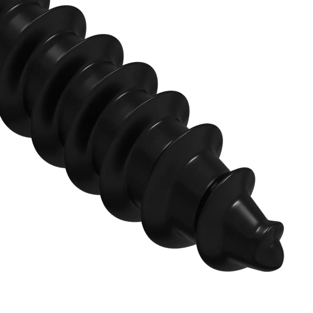 vidaXL Clavo de Roctado 2 pcs Negro M4 x 28 mm Acero Discount