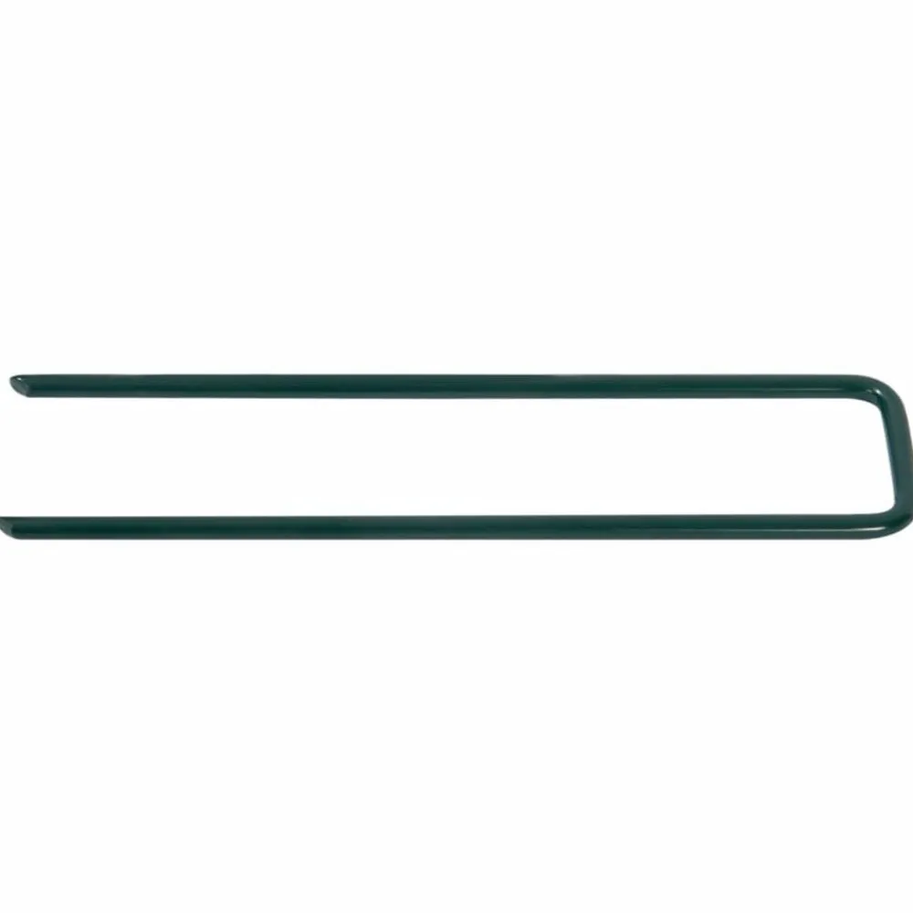 vidaXL Clavos para césped artificial 50 piezas de hierro forma de U Hot