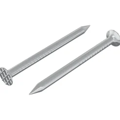vidaXL Clavos para Madera 2 pcs Plateado Ø 3 x 15 mm Metal Outlet