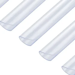 vidaXL Clips para malla de jardín 100 unidades PVC Transparente Hot