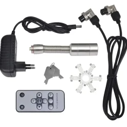 vidaXL Herramientas-Cámara de inspección de tuberías 30 m con caja de control DVR