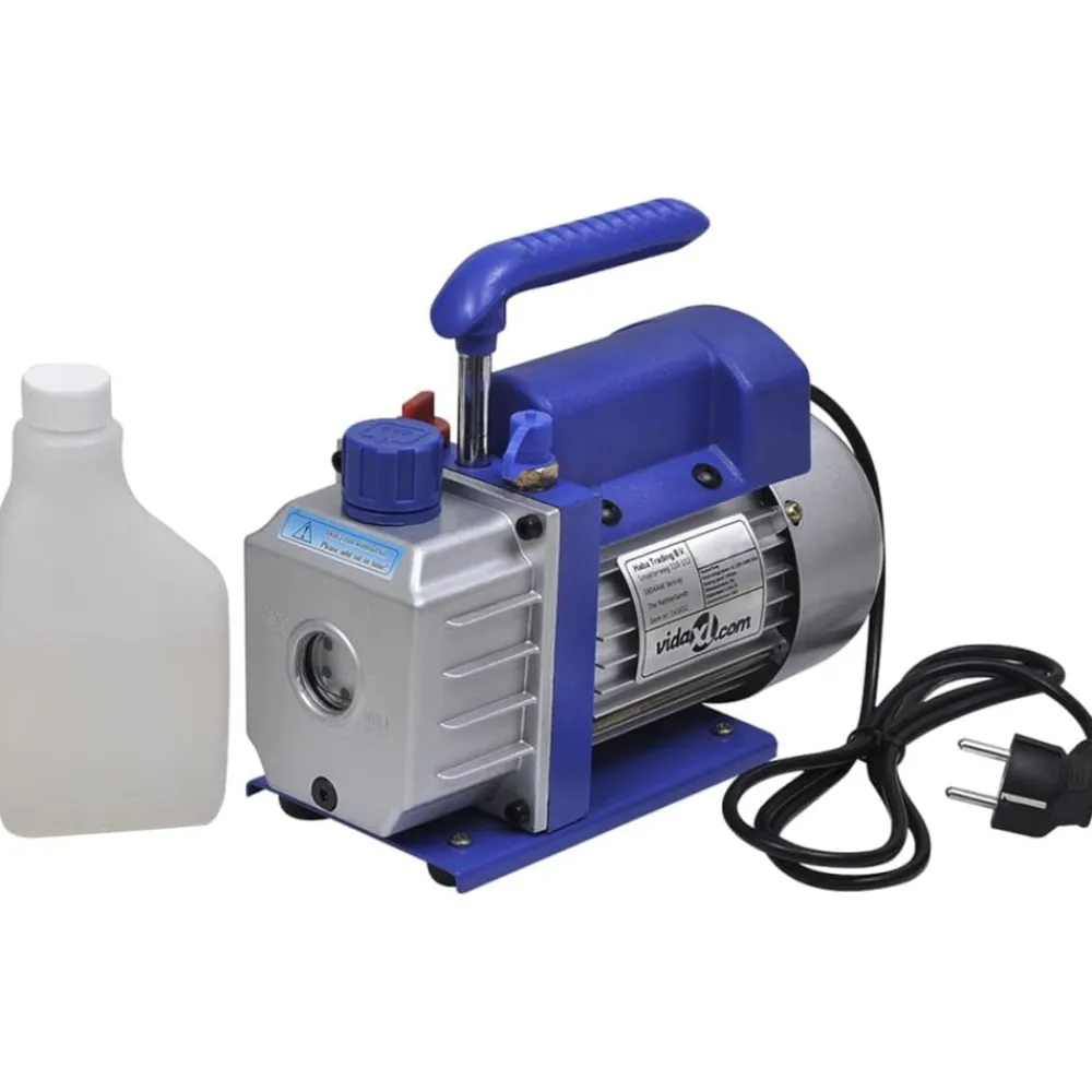 vidaXL Bombas-Cámara de vacío con bomba de una etapa 7,4 L