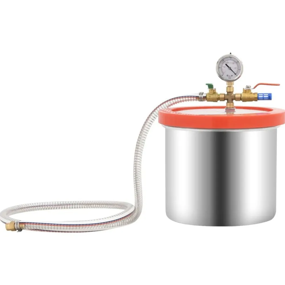 vidaXL Ciencia Y Laboratorio|Accesorios De Bricolaje-Cámara de vacío de acero inoxidable 7,4 L