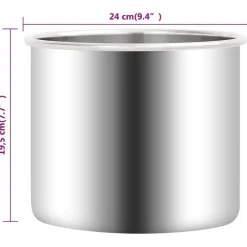 vidaXL Ciencia Y Laboratorio|Accesorios De Bricolaje-Cámara de vacío de acero inoxidable 7,4 L