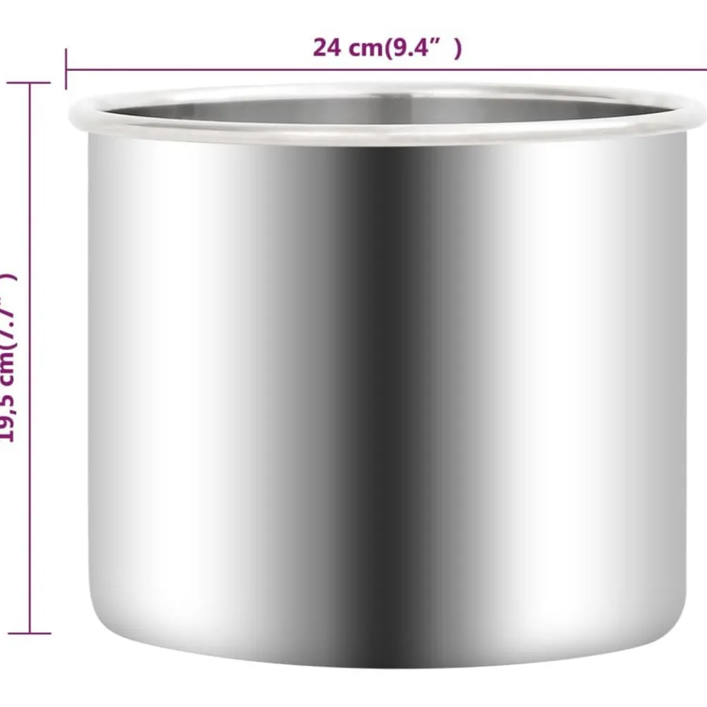vidaXL Ciencia Y Laboratorio|Accesorios De Bricolaje-Cámara de vacío de acero inoxidable 7,4 L