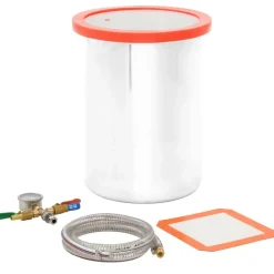 vidaXL Ciencia Y Laboratorio|Accesorios De Bricolaje-Cámara de vacío de acero inoxidable 22,7 L