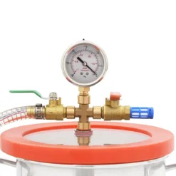vidaXL Ciencia Y Laboratorio|Accesorios De Bricolaje-Cámara de vacío de acero inoxidable 5,5 L