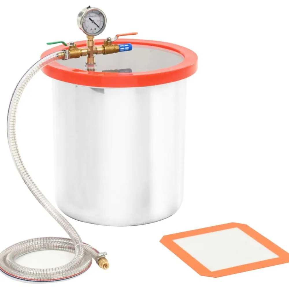 vidaXL Cámara de vacío de acero inoxidable 18,9 L Outlet