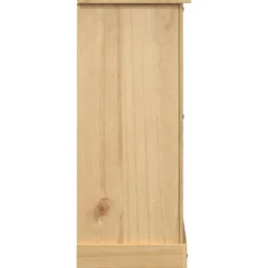 vidaXL Cómoda cajonera Corona madera maciza de pino 92x48x114 cm Outlet