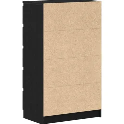 vidaXL Armarios Y Almacenamiento-Cómoda de madera contrachapada 60x36x103 cm