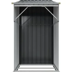 vidaXL Jardín-Cobertizo de jardín acero galvanizado 277x93x179 cm