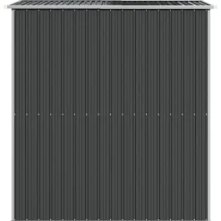 vidaXL Cobertizo de jardín acero galvanizado antracita 192x191x223 cm Hot