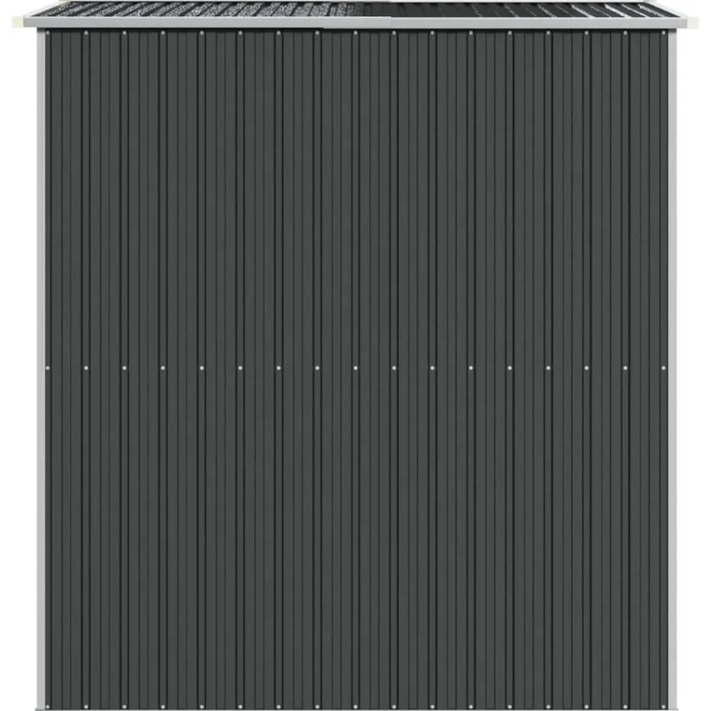 vidaXL Cobertizo de jardín acero galvanizado antracita 192x191x223 cm Hot