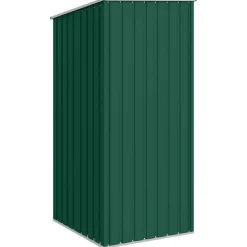vidaXL Cobertizo de jardín acero galvanizado 87x98x159 cm Verde Online