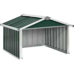 vidaXL Cobertizo para cortacésped acero galvanizado 92x97x63 cm Verde Sale