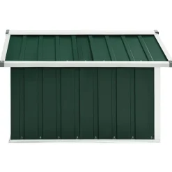 vidaXL Cobertizo para cortacésped acero galvanizado 92x97x63 cm Verde Sale