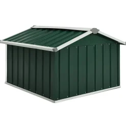 vidaXL Cobertizo para cortacésped acero galvanizado 92x97x63 cm Verde Sale