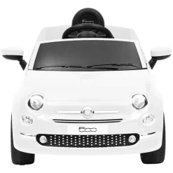 vidaXL Juguetes-Coche correpasillos eléctrico Fiat 500