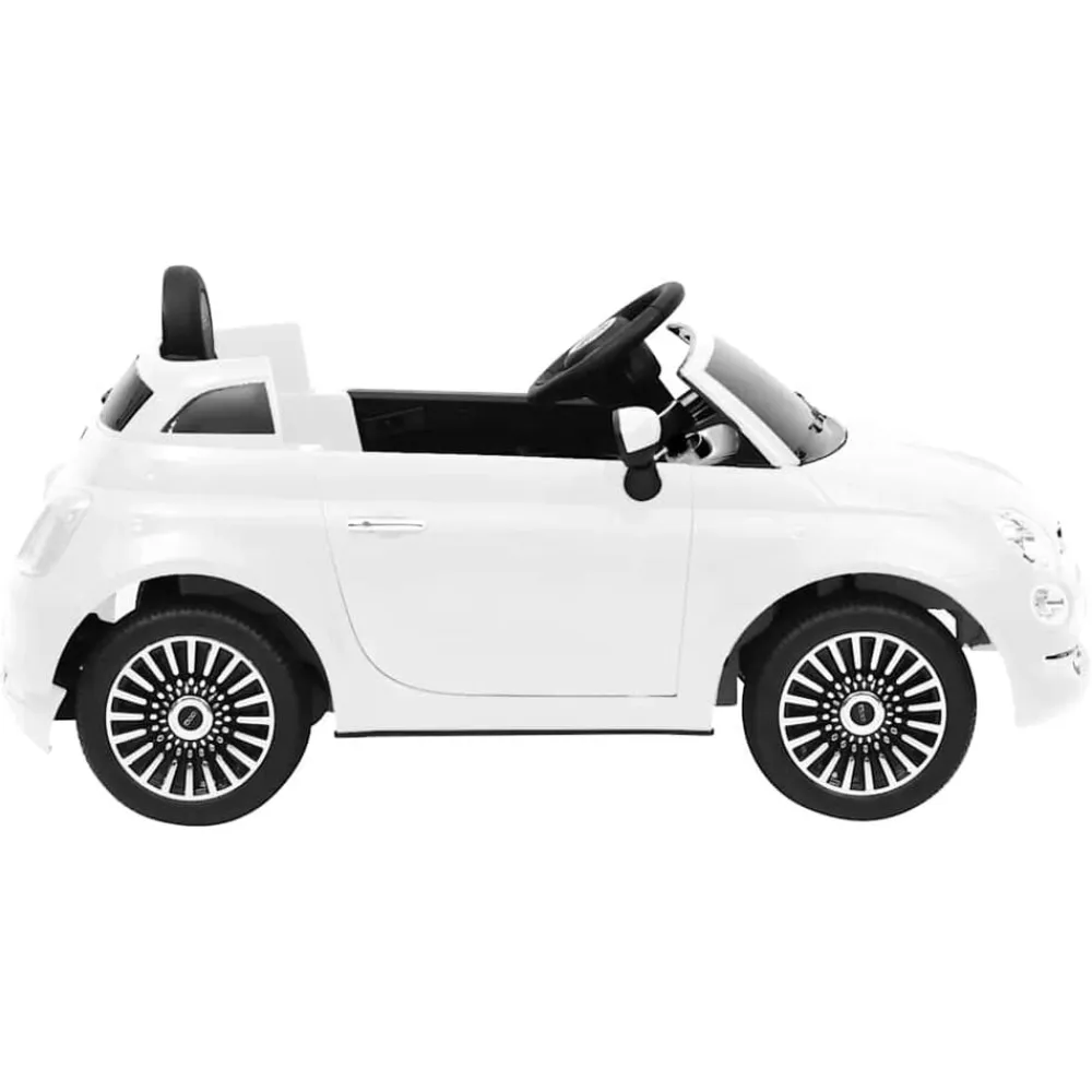 vidaXL Juguetes-Coche correpasillos eléctrico Fiat 500