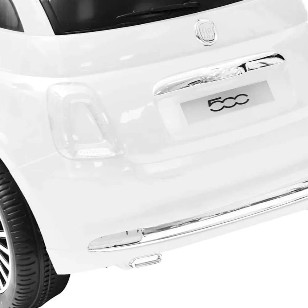 vidaXL Juguetes-Coche correpasillos eléctrico Fiat 500