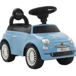 vidaXL Coche correpasillos Fiat 500 Azul Online