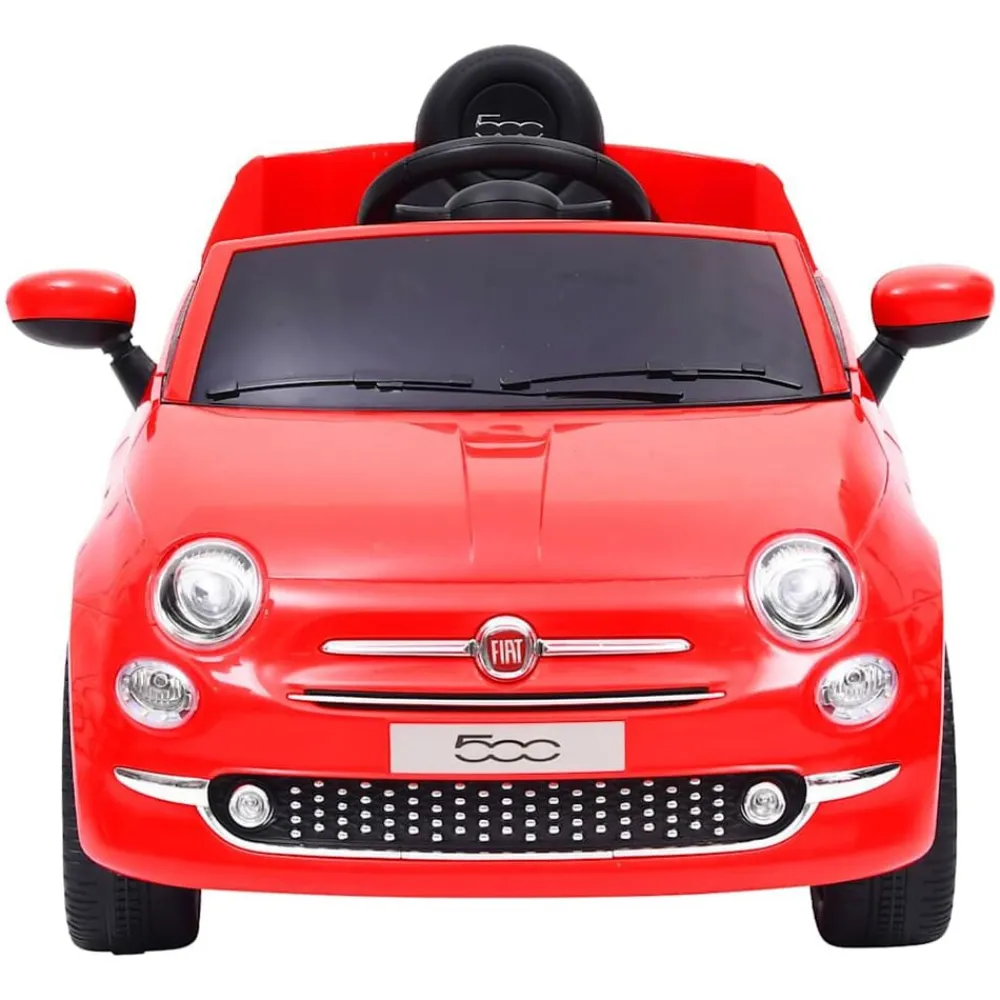 vidaXL Coche correpasillos eléctrico Fiat 500 Rojo Online