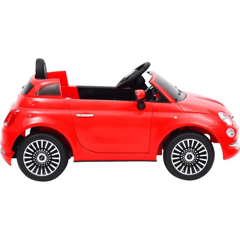 vidaXL Coche correpasillos eléctrico Fiat 500 Rojo Online