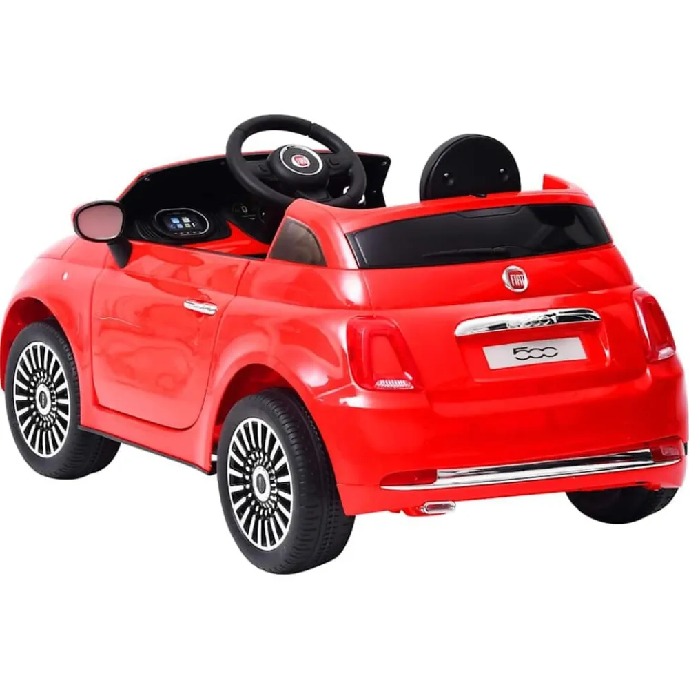 vidaXL Coche correpasillos eléctrico Fiat 500 Rojo Online