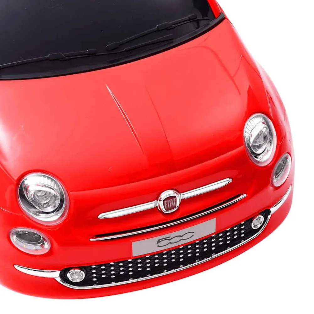 vidaXL Coche correpasillos eléctrico Fiat 500 Rojo Online