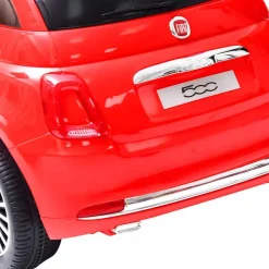 vidaXL Coche correpasillos eléctrico Fiat 500 Rojo Online