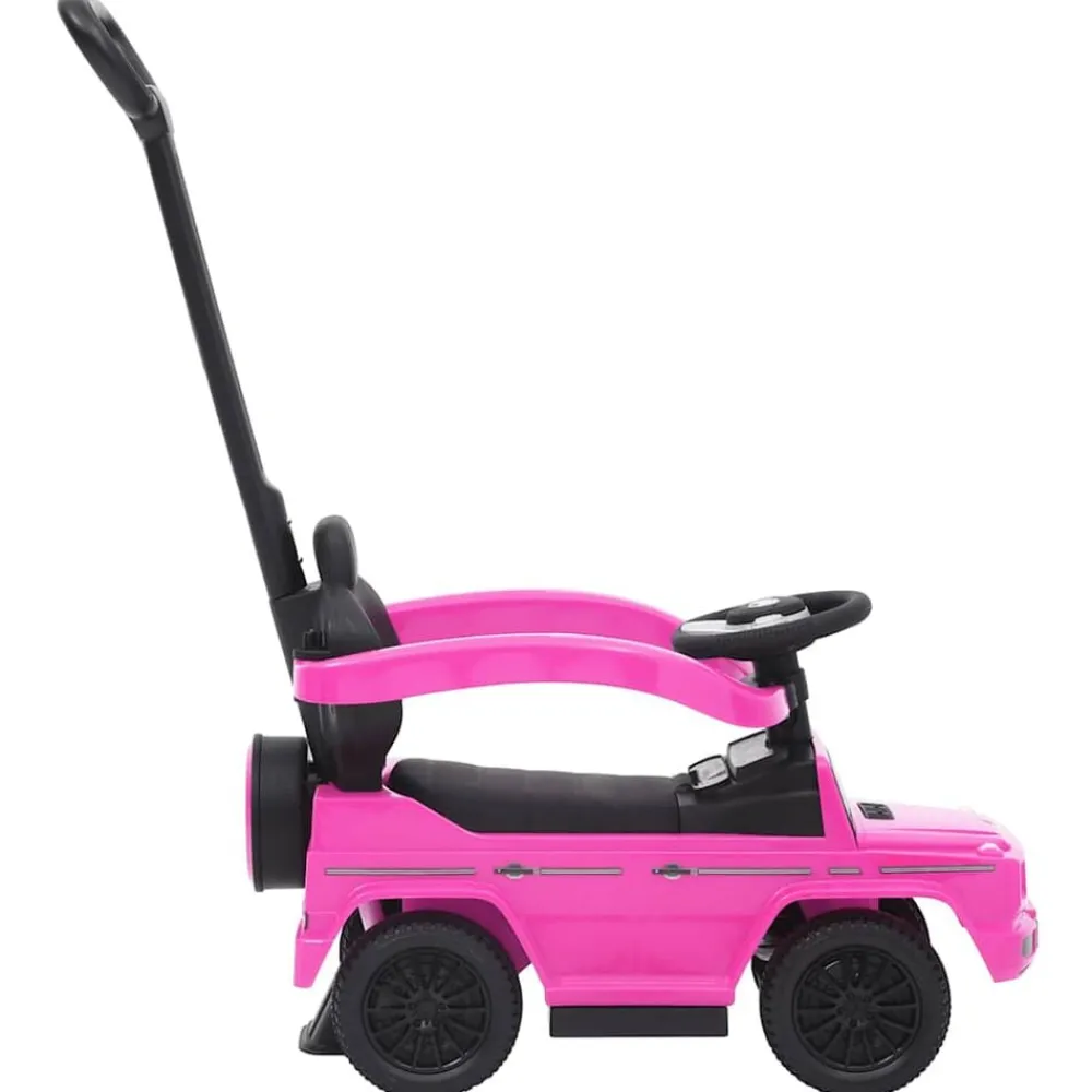 vidaXL Coche de empuje para niños G63 Rosa