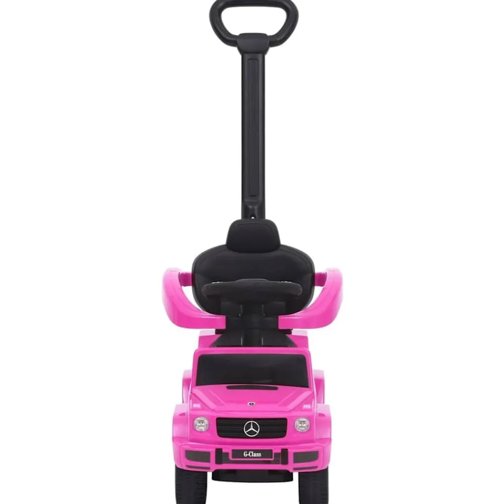 vidaXL Coche de empuje para niños G63 Rosa