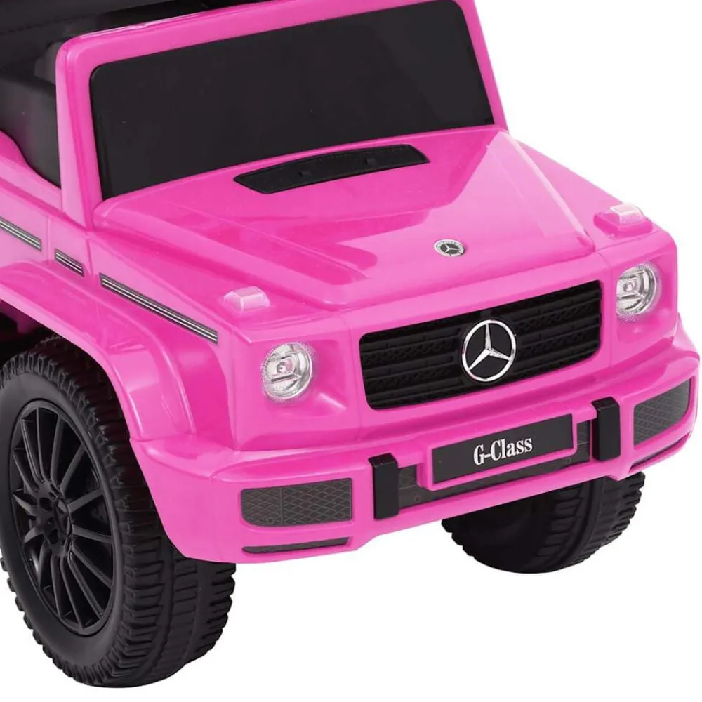 vidaXL Coche de empuje para niños G63 Rosa