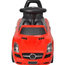 vidaXL Juguetes-Coche de niños accionado con el pie rojo