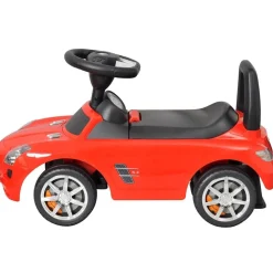 vidaXL Juguetes-Coche de niños accionado con el pie rojo