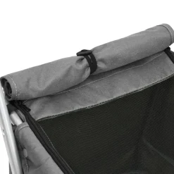 vidaXL Cochecito para perros plegable tela lino 100x49x96 cm Gris Online