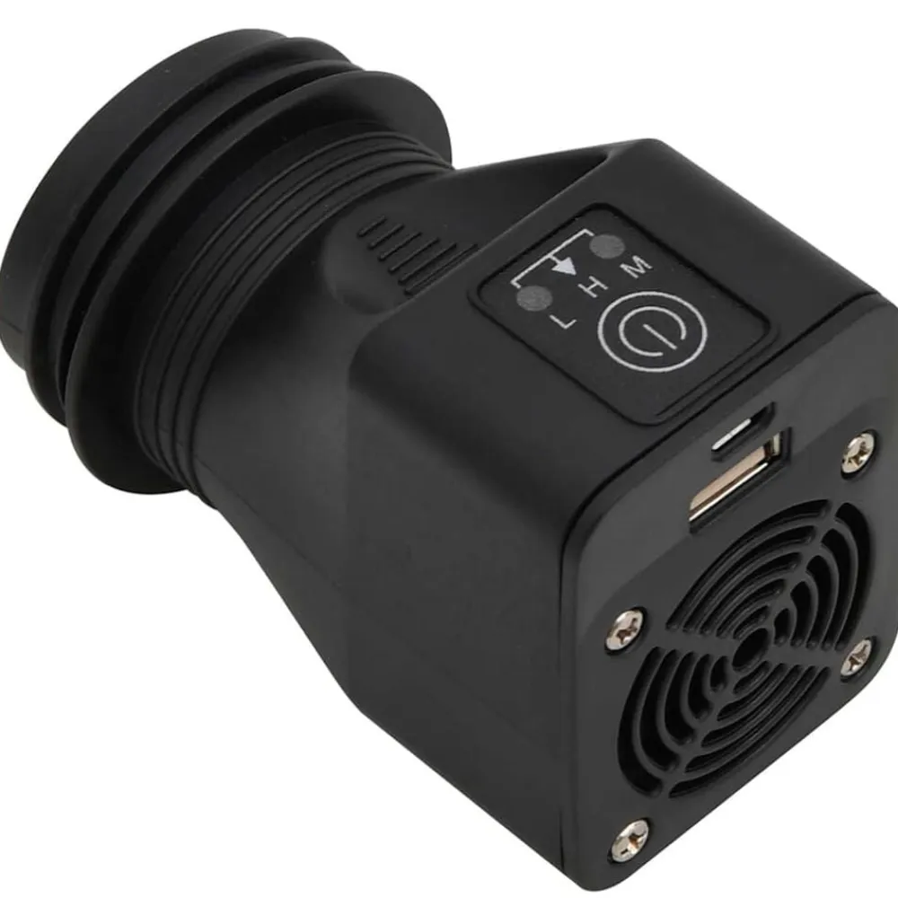 vidaXL Cocina leña ventilador USB acero inoxidable plata 35,5x26x28 cm Sale