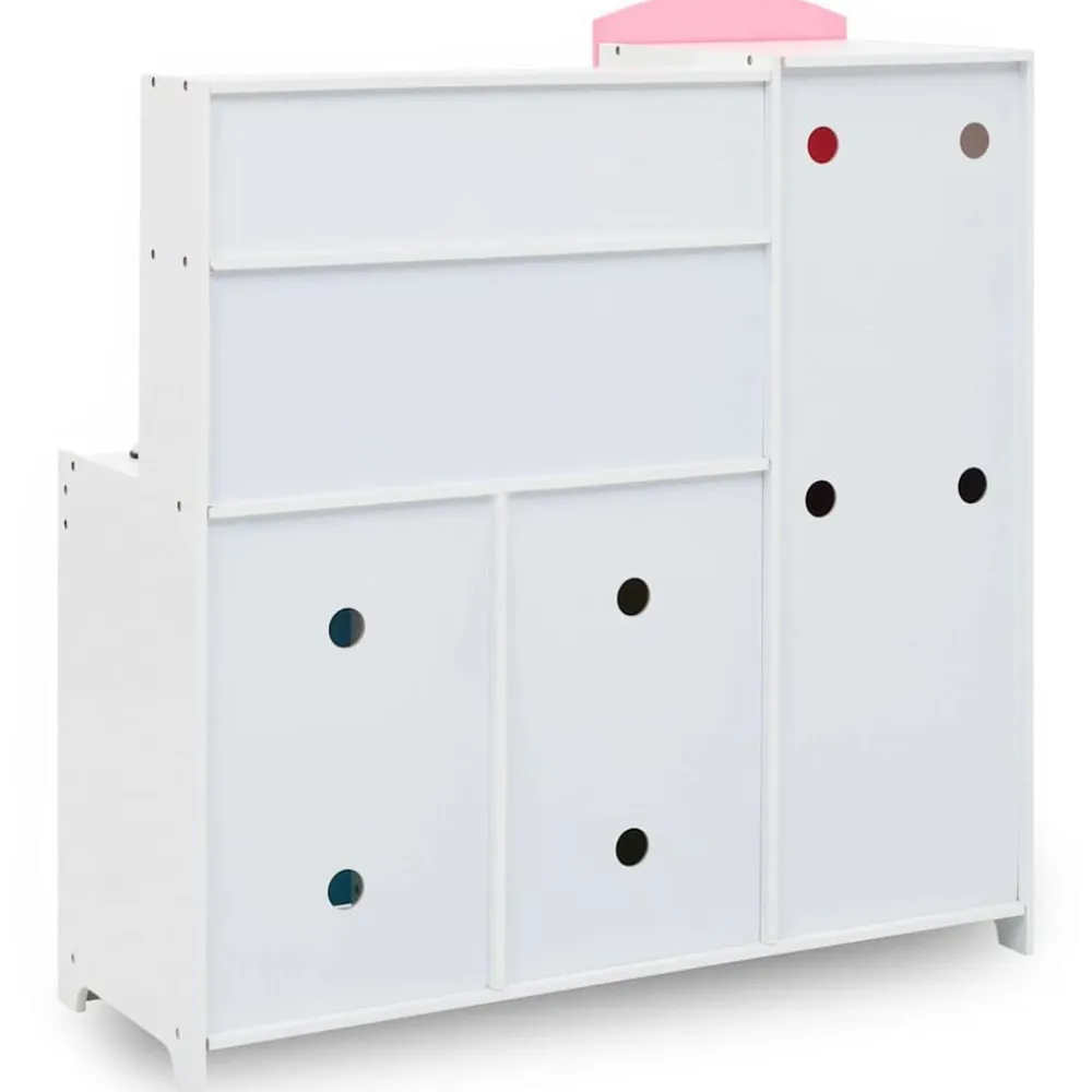 vidaXL Juguetes-Cocinita de juguete MDF multicolor 80x30x85 cm