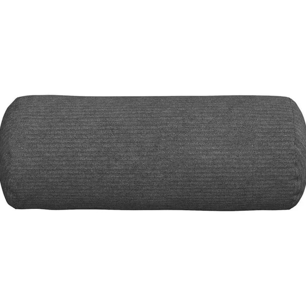 vidaXL Decoración-Cojines Bolster 2 pcs Ø 15 x 40 cm Tela de pana