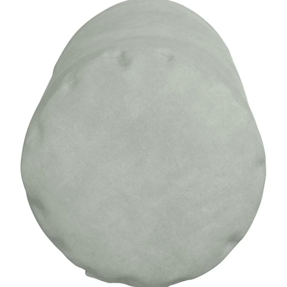 vidaXL Cojines Bolster 2 pcs Ø 15 x 40 cm Tela de pana Gris claro Hot