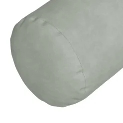 vidaXL Cojines Bolster 2 pcs Ø 15 x 40 cm Tela de pana Gris claro Hot