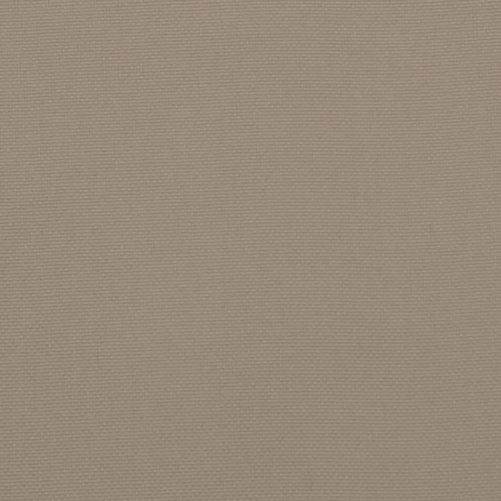 vidaXL Cojines de banco de jardín 2 uds tela Oxford 100x50x7 cm Taupé Clearance