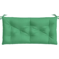 vidaXL Decoración-Cojines de banco de jardín 2 uds tela Oxford 100x50x7 cm