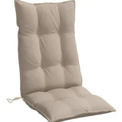 vidaXL Cojines de silla con respaldo alto 2 uds tela Oxford gris taupe Taupé Hot