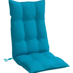 vidaXL Cojines de silla con respaldo alto 2 uds tela Oxford Azul claro Discount