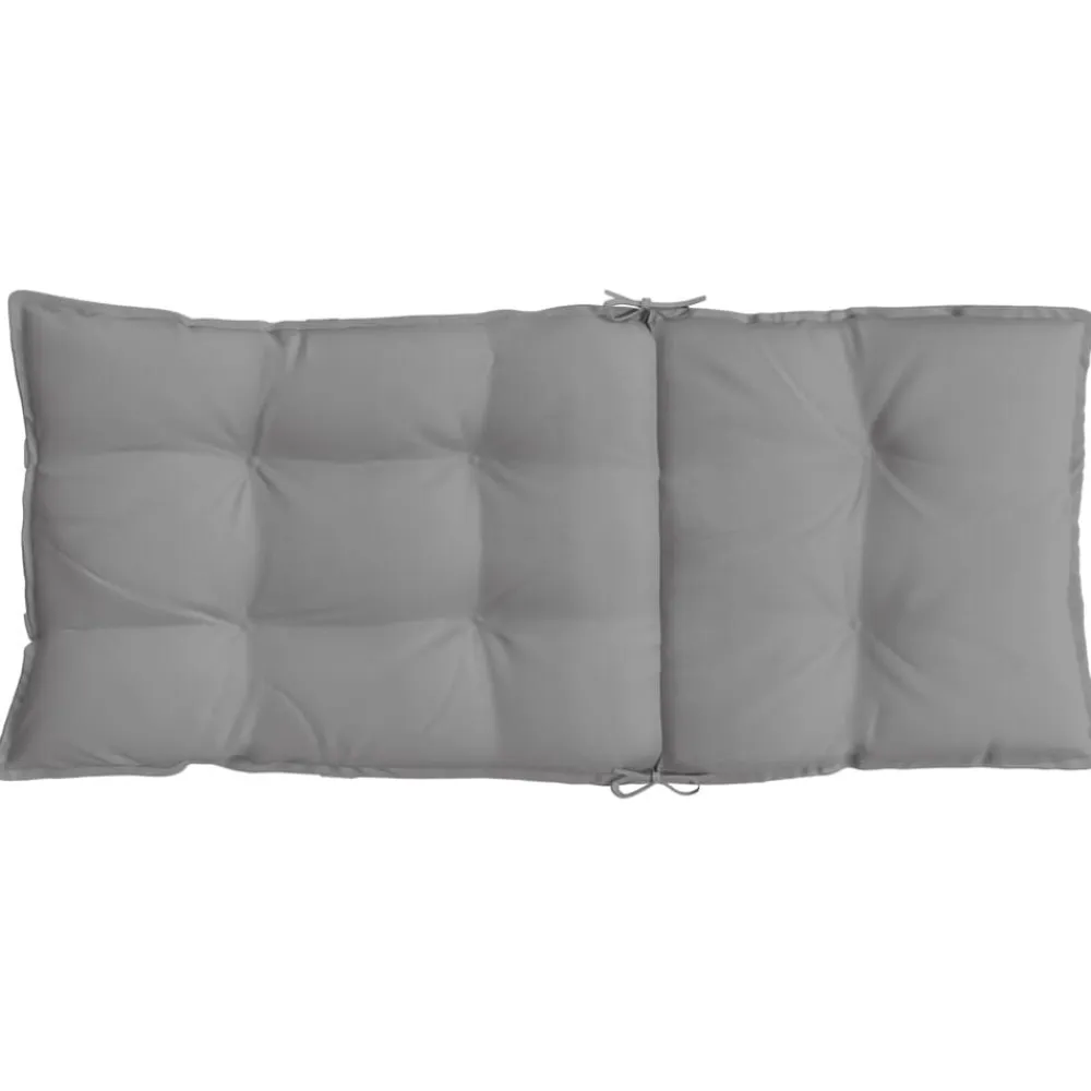 vidaXL Decoración-Cojines de silla con respaldo alto 2 uds tela Oxford