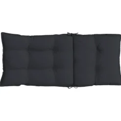 vidaXL Cojines de silla con respaldo alto 2 uds tela Oxford Negro Online