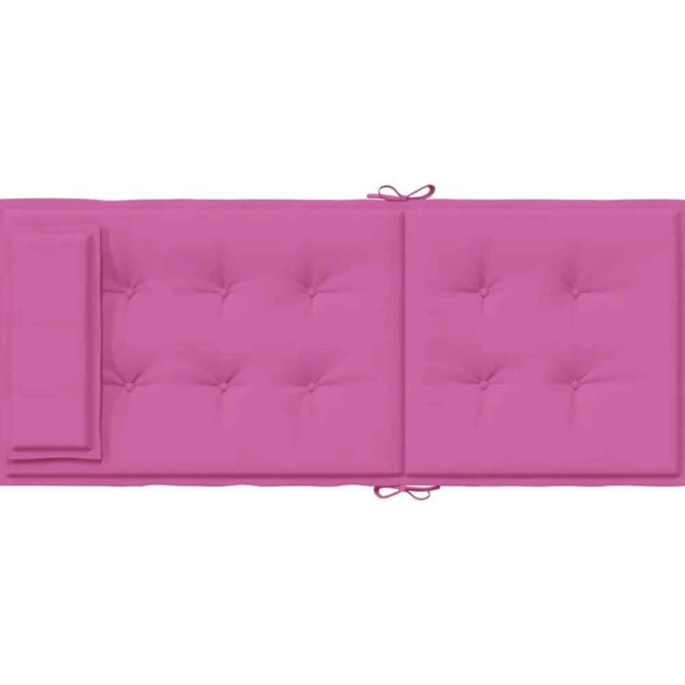 vidaXL Decoración-Cojines de silla con respaldo alto 2 uds tela Oxford