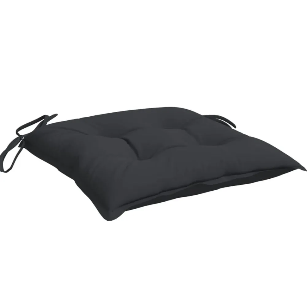 vidaXL Decoración-Cojines de silla de jardín 2 uds tela Oxford 40x40x7 cm