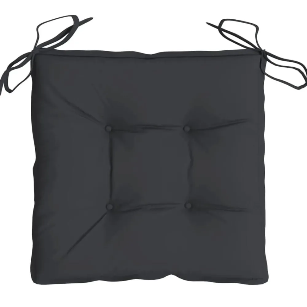 vidaXL Decoración-Cojines de silla de jardín 2 uds tela Oxford 40x40x7 cm